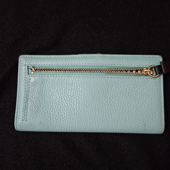 Kate Spade Mint Green Bi-Fold Wallet - Picture 5 of 11